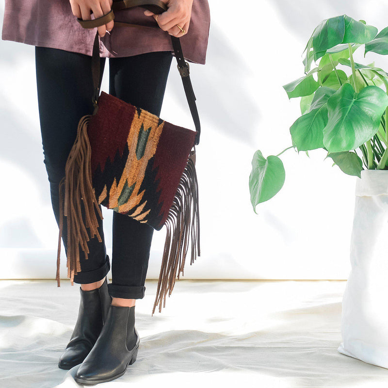 MZ Made Fringe Bag + more